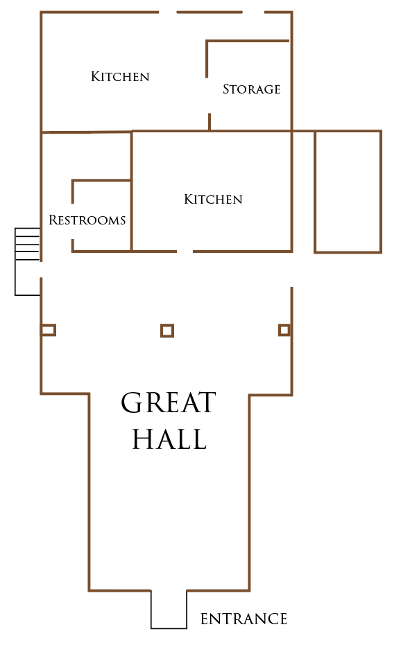 Venue Space - Great Hall Map