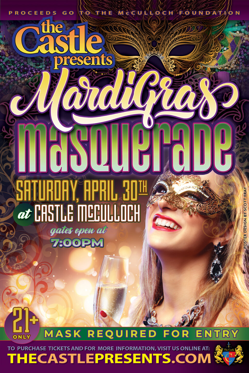 20th Annual Mardi Gras At The Castle Castle McCulloch